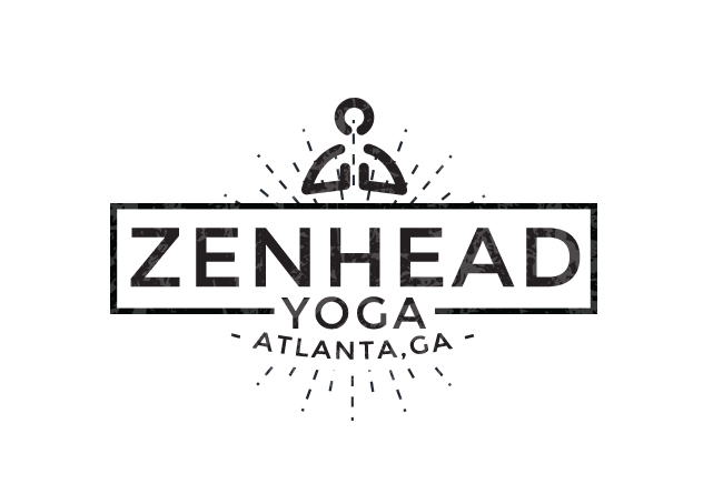 Zenhead yoga studio logo