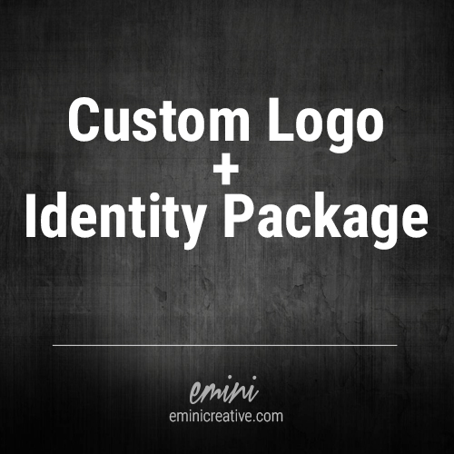 Custom logo design and visual identity branding